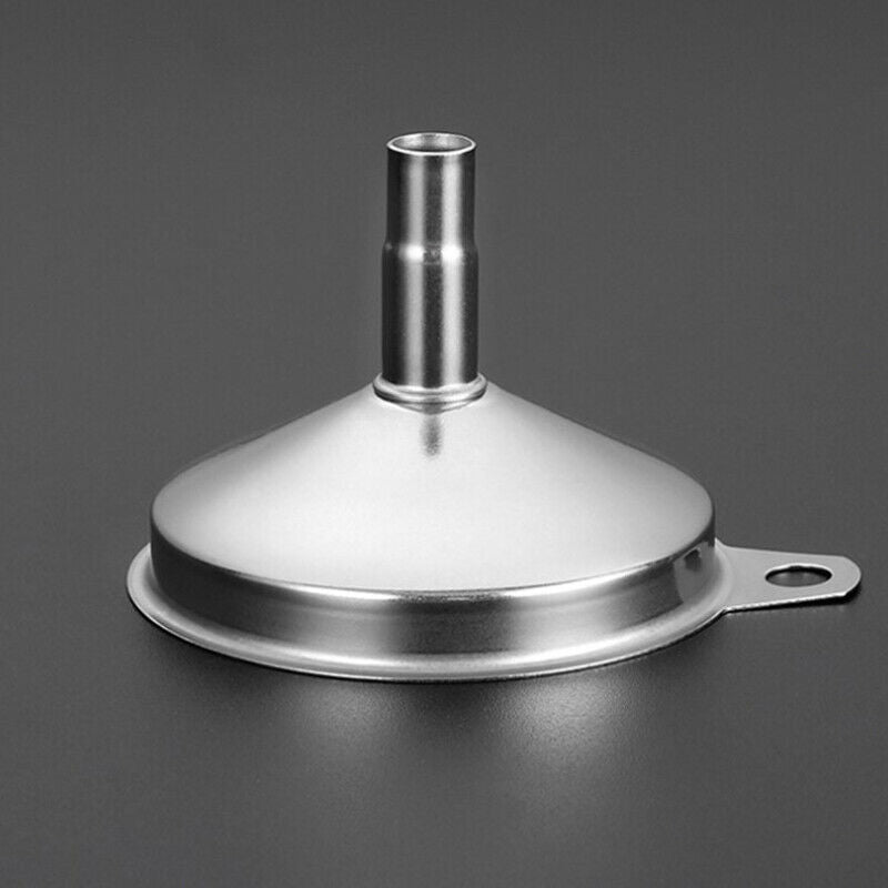 1pc Funnel Stainless Steel Filling Hip Flask Beer Liquid Oil Tools Small Mou KX