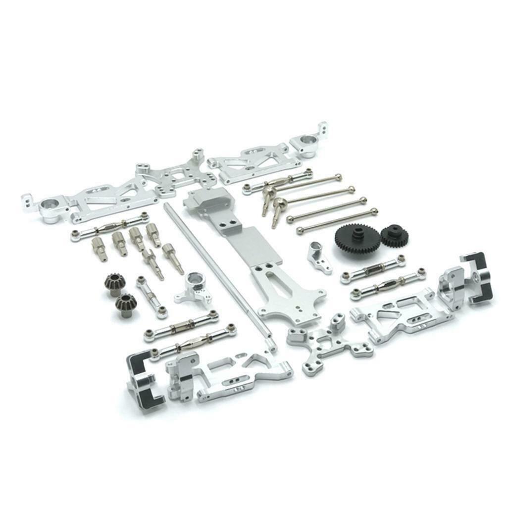 Full Upgrade Metal Kit Spare Parts WLtoys 144001 1:14 Arms Seat Accessory