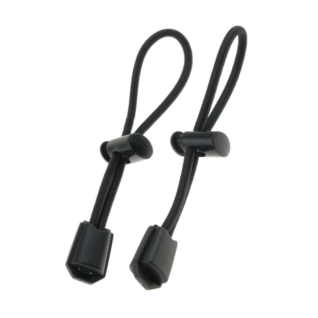 2X Backpack Hiking Stick Holder Walking Pole Fixing Buckle Rope Elastic Rope