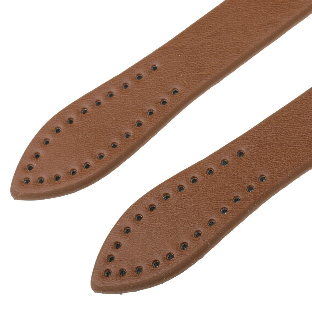8pcs 60cm PU Leather Handbag Strap Sew on Purse Shoulder Bag Handle Belt
