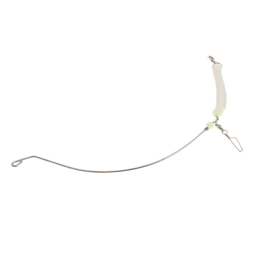 Bent Anti  Booms with Luminous Tube Sea Fishing Rig Booms 30cm