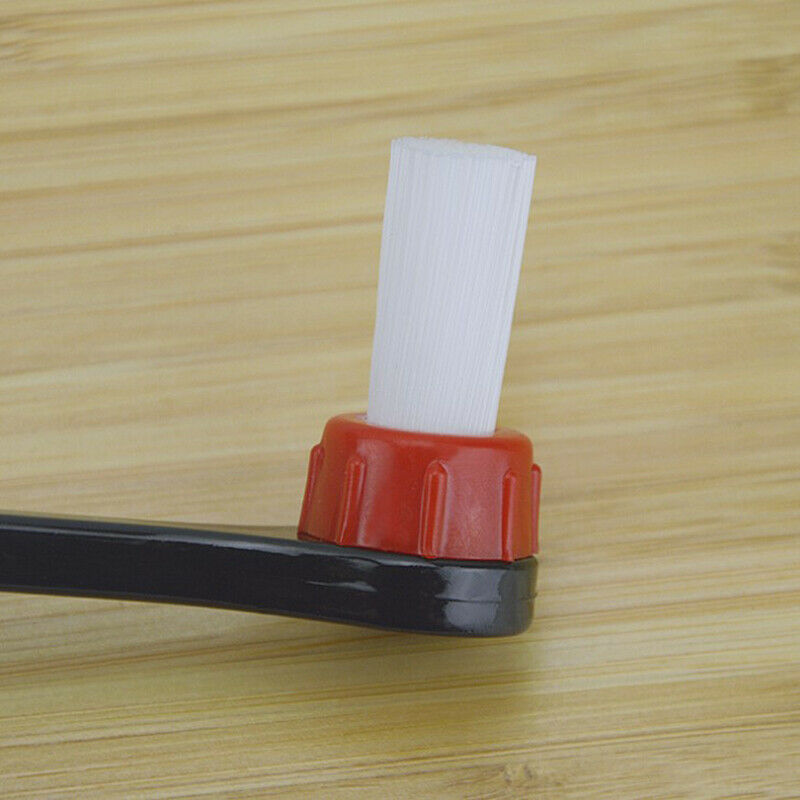 1pc Coffee Machine Brush Cleaner with Spoon 2 in 1 Espresso Machine Bru.l8