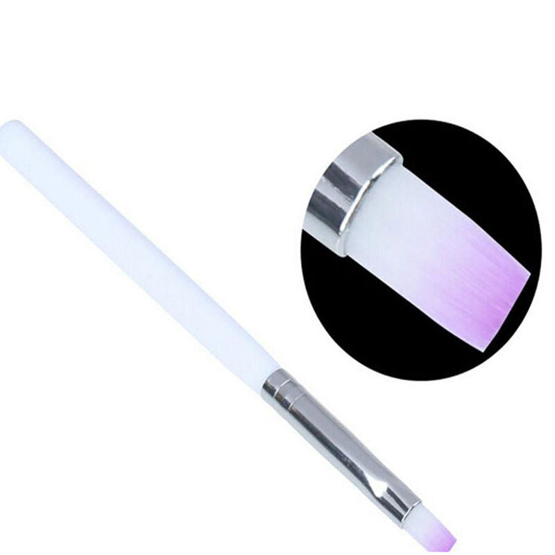 2Pcs/set Acrylic UV Gel Nail Art Design Pen Polish Painting Brush Manicure Tool