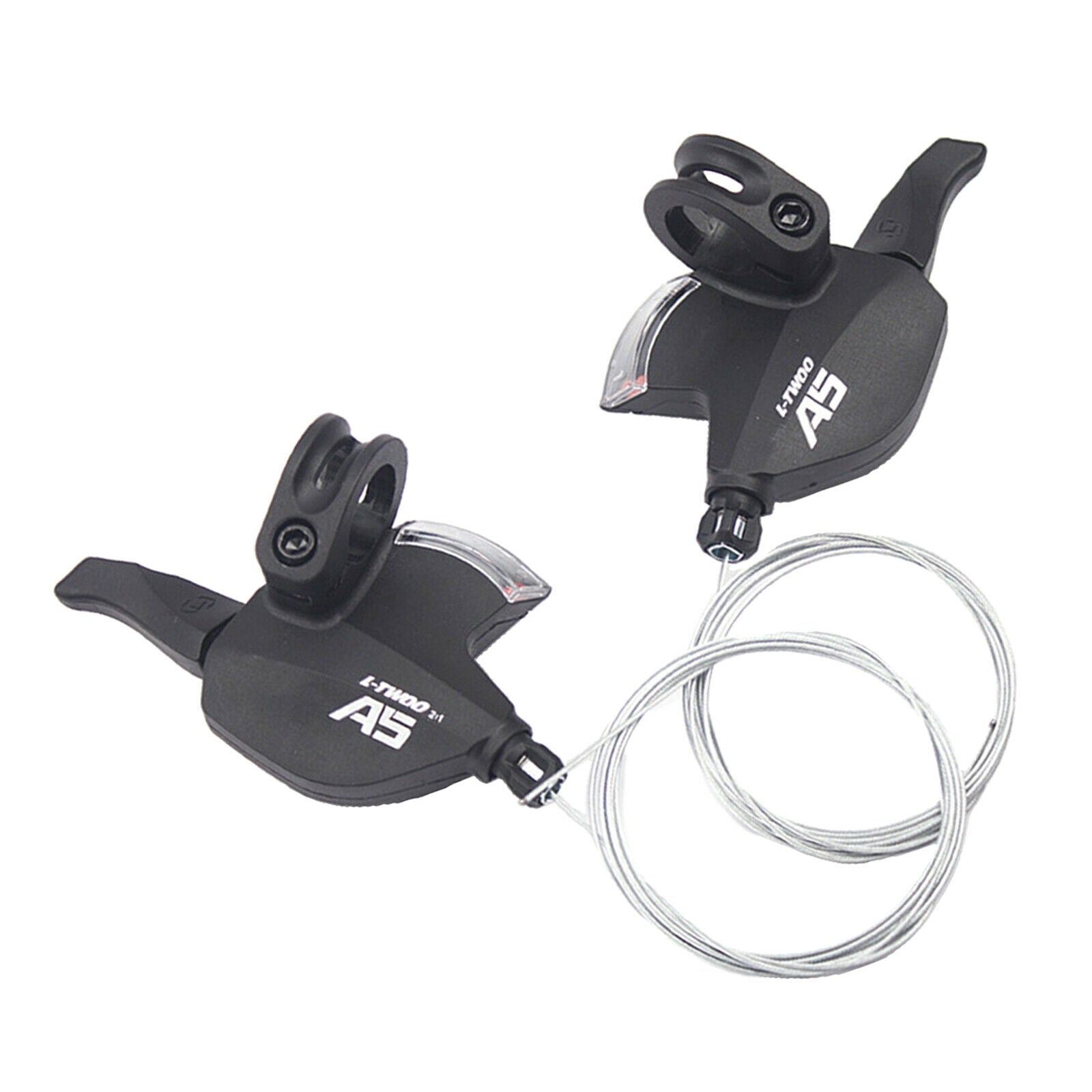 3L&8R Speed Bike Thumb Shifters Left Right Gear Shift Levers with Cables