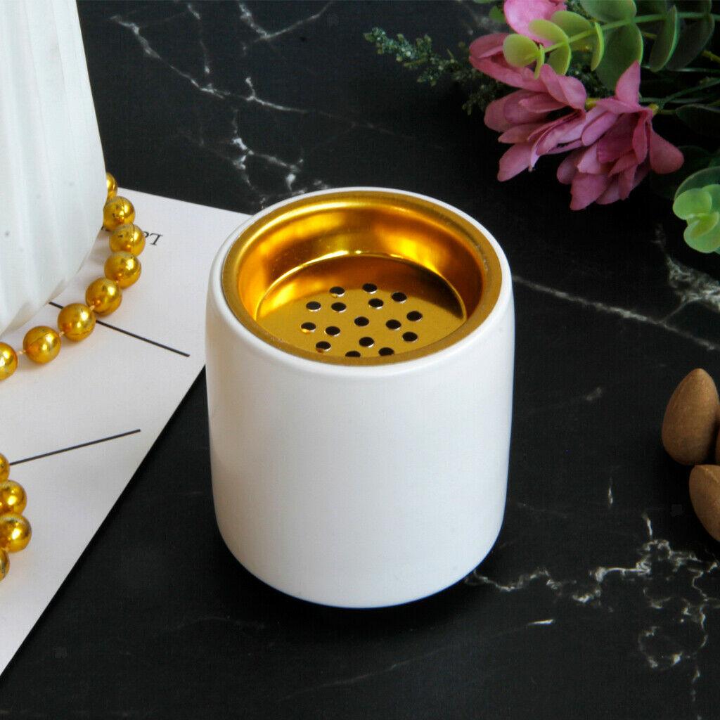 Ceramic Incense Candle Burner Holder Incense Cone(30min) Modern Home Decor