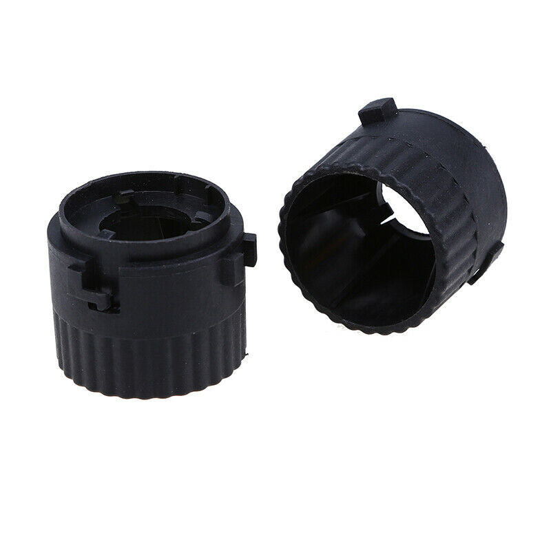2Pcs Black H7 HID Xenon Bulb Adapter Base Holder ABS For Volkswagen VW Golf