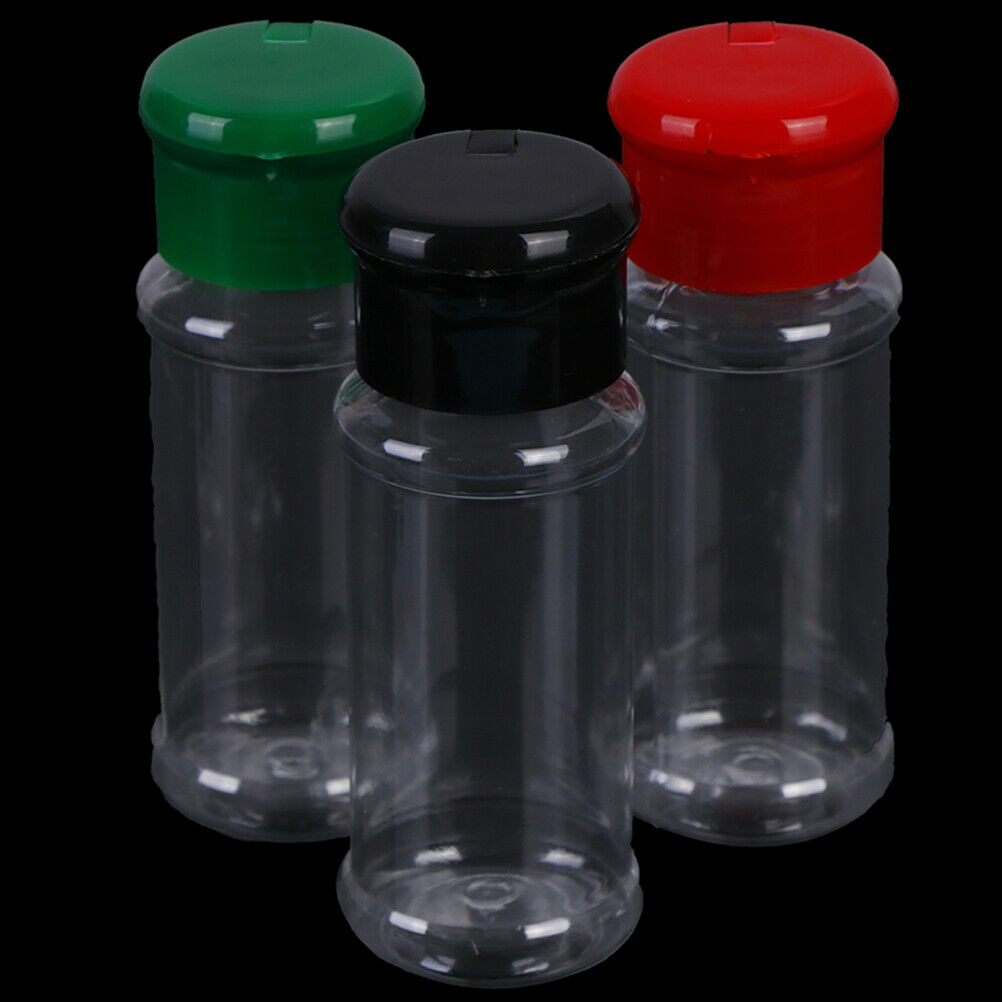 3Pcs Portable Outdoor Camping Picnic Funnel Seasoning Box Tableware Bottl.l8
