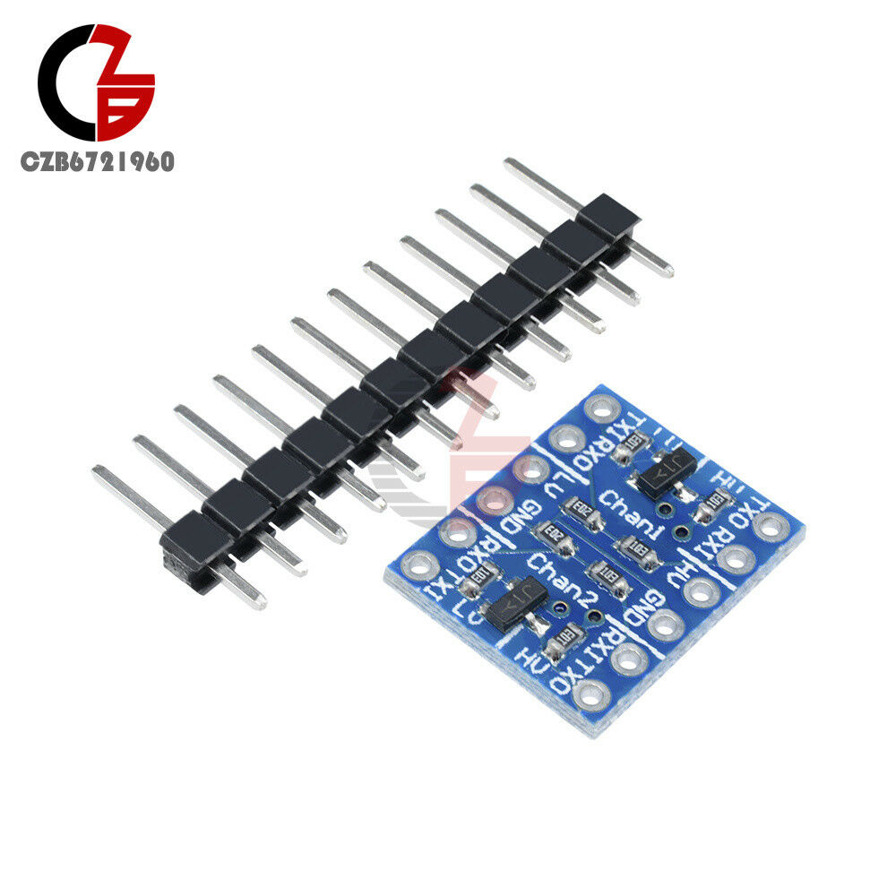 5PCS Two Channel IIC I2C Logic Level Converter Bi-Directional Module 5V to 3.3V