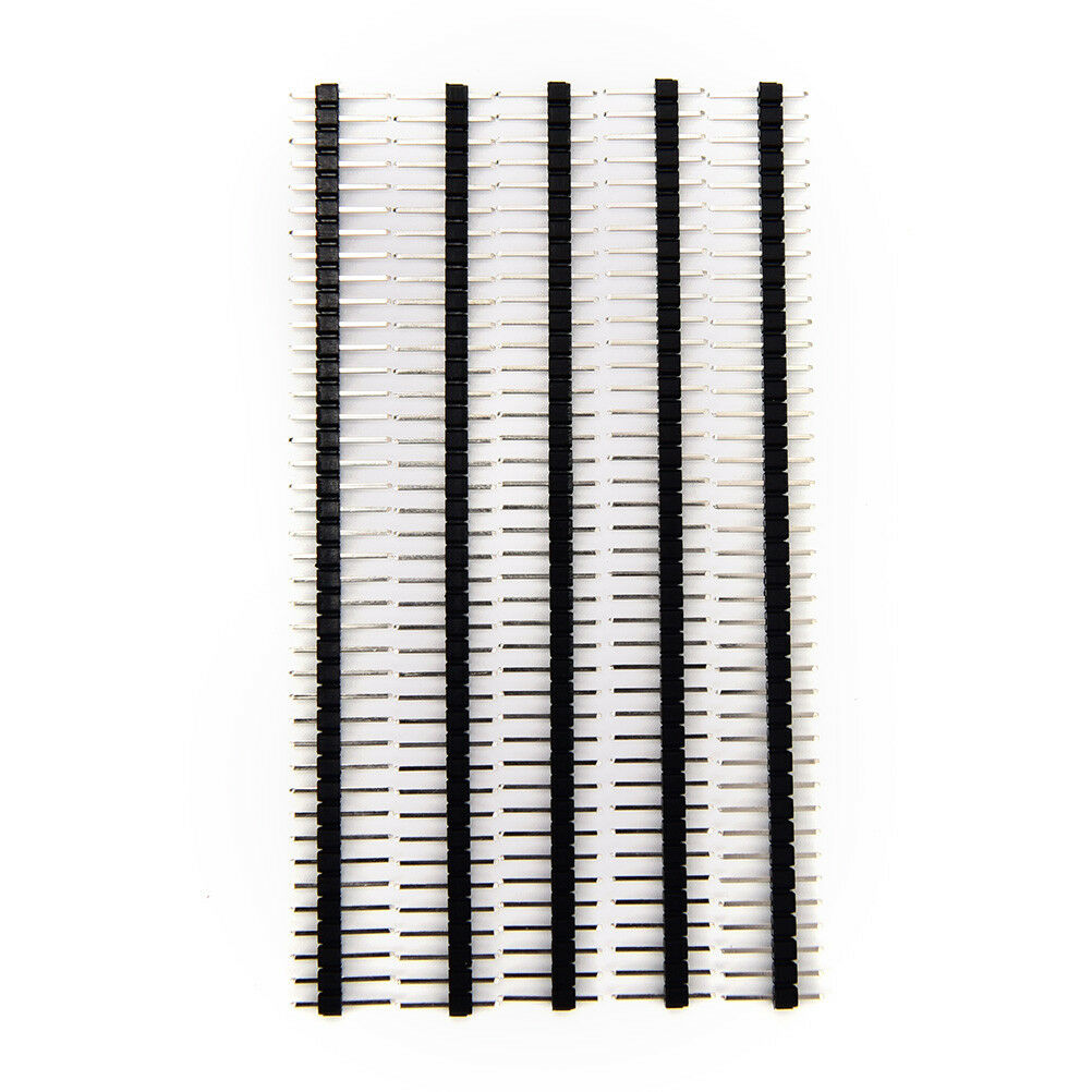 30x 40 Pin Connector Male 2.54mm Pitch Pin Header Strip Single Row Kit for PY1