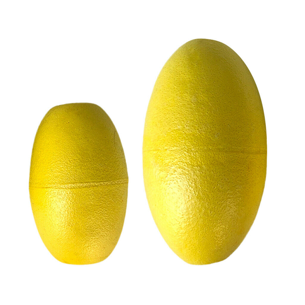 2 Pieces Small & Large Yellow EVA Foam Kayak Canoe Drift Anchor Float Buoy for