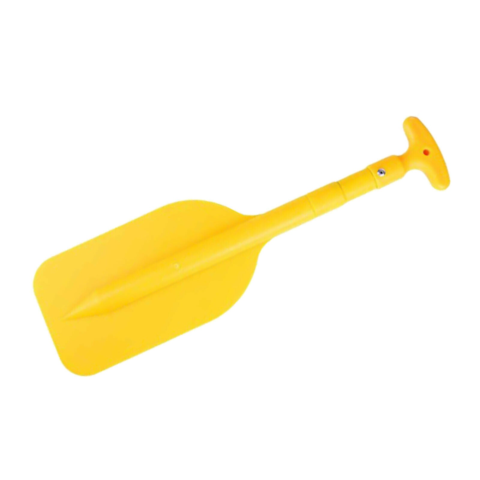 Telescoping Plastic Paddle Aluminum Oar Kayak Raft Paddles T-handle Yellow