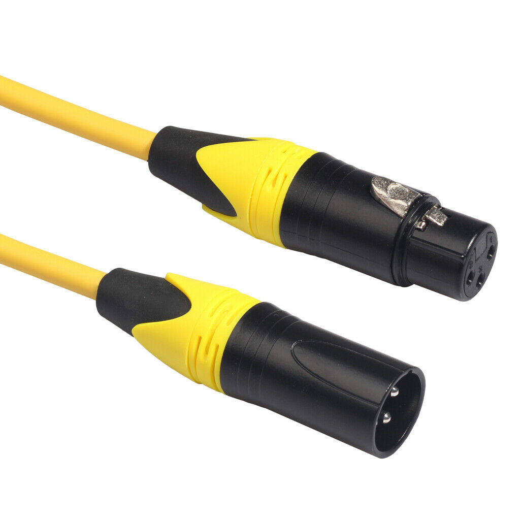 1M/3ft Microphone Mic  3 Pin Male To Female Plugs XLR Patch Audio Cables