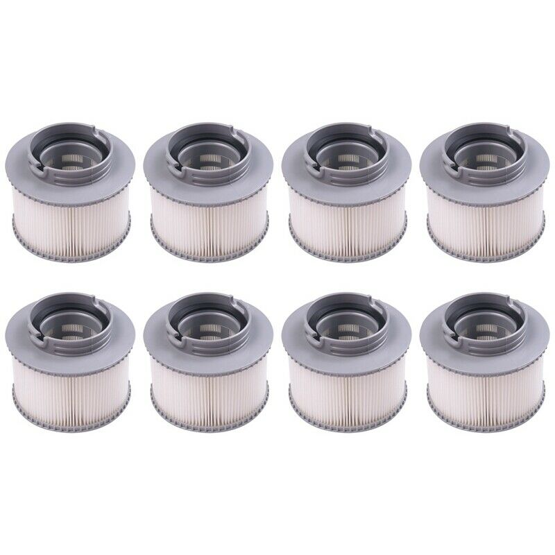 8Pcs/Lot for MSPA Replacement Filter Pack x 8 Inflatable Tub Keep Clean for MsV5