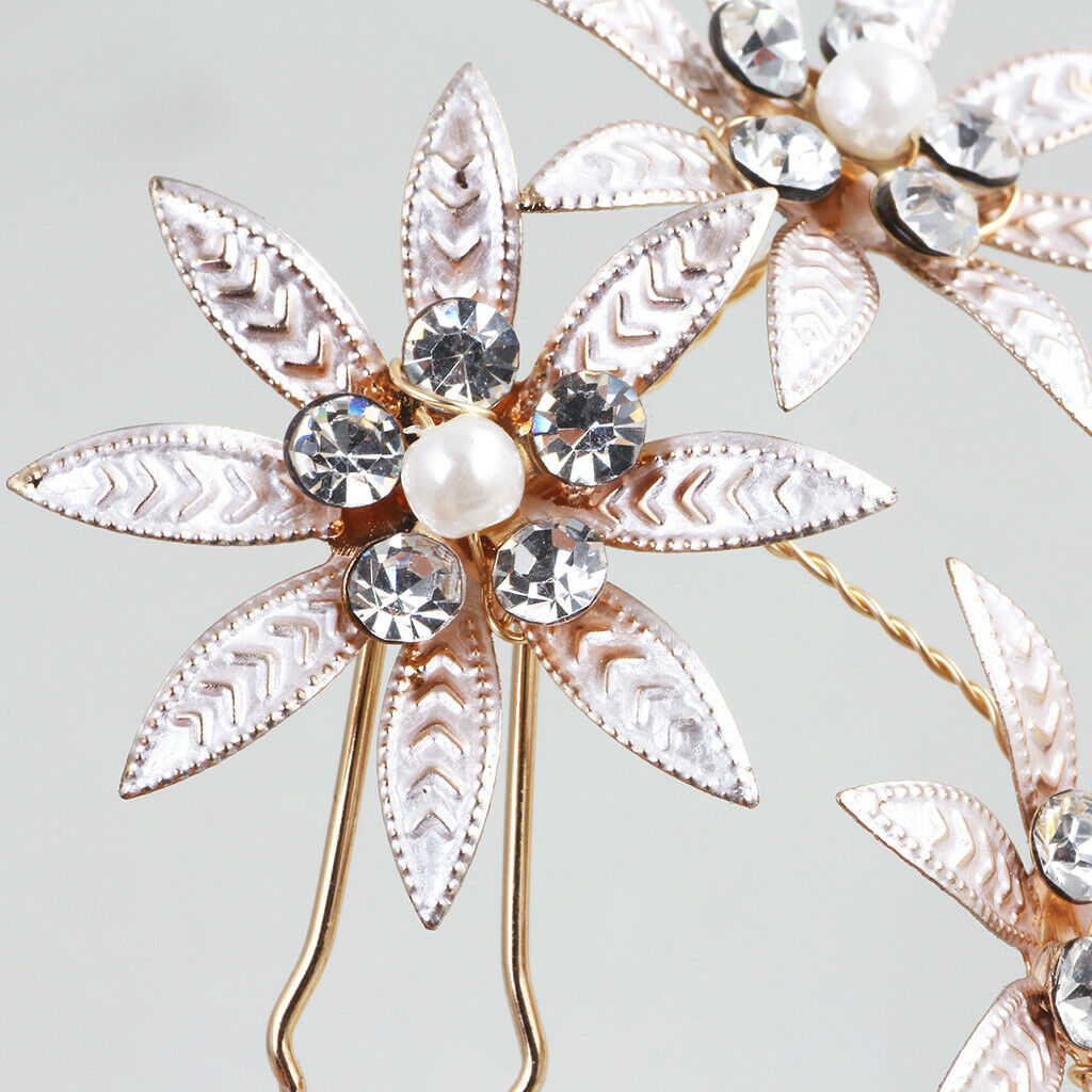 Wedding Hair Pins Set(3pcs)Bride Crystal Rhinestone Hair Pins, Hair Accessories
