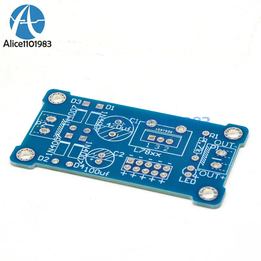 2PCS L78XX PCB LM78XX LM7805 LM7812 Fixed Regulator PCB Board FAST DISPATCH