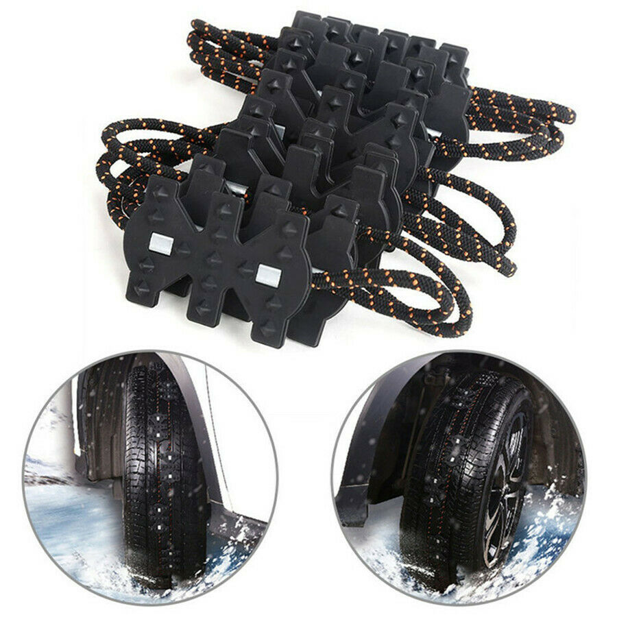 Tire Snow Chain TPU Slip For Car Truck Suv Universal 165mm 285mm / 6.50-11.22"