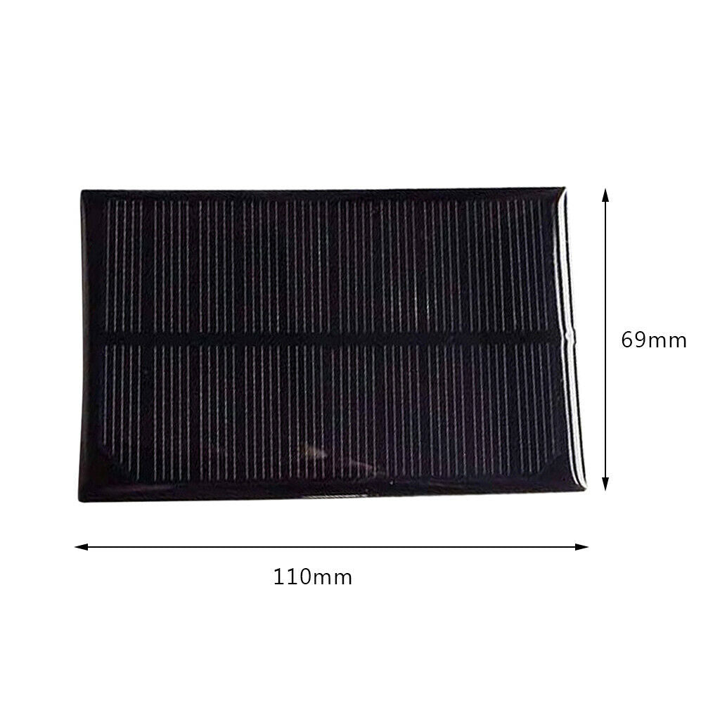 Micro Mini Polycrystalline Solar Cell Battery Powering Charging Panel, DIY