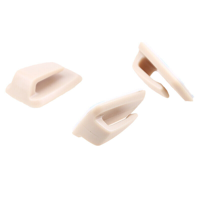 3Pcs Car Seat Headrest Hook Backseat Purse Hanger Bag Cloth Hanging Holder Set