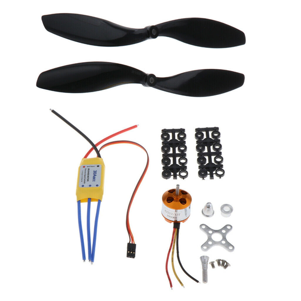 1000KV Motor 30A ESC and Propeller Remote Control Multicopter Parts DIY