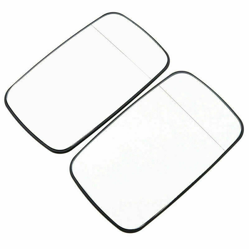 1 Pair Side Mirror Glass Heated Fits BMW E39 E46 323i 330xi 325i 525i 1998-2006
