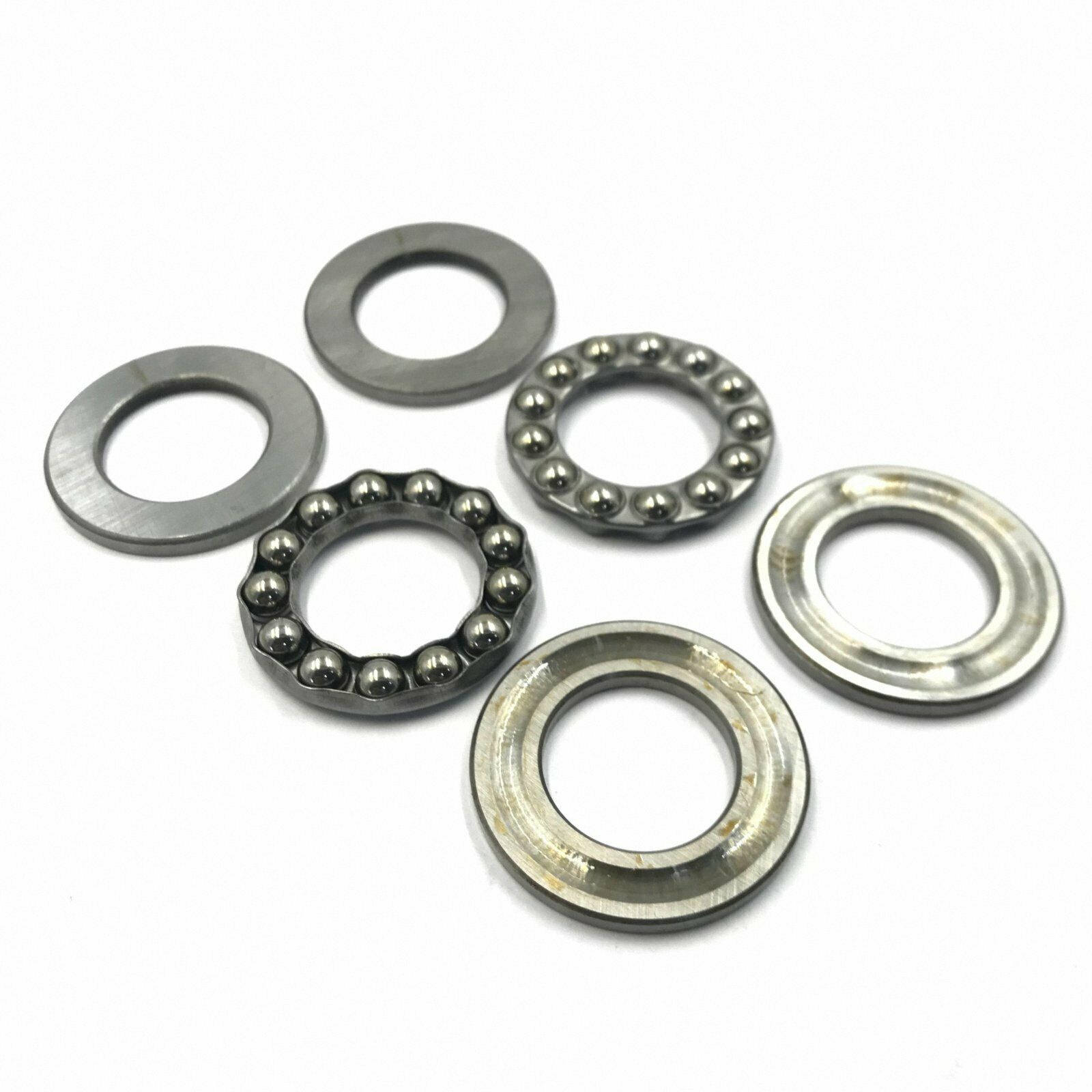 10pcs Axial Ball Thrust Bearing 75 x 110 x 27mm 51215 Stainless Steel [M_M_S]