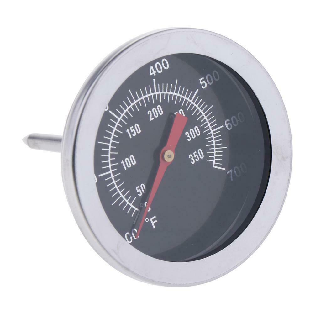 Stainless Steel Pit BBQ Smoker Grill Thermometer Temperature Gauge Tools 50-350â„ƒ