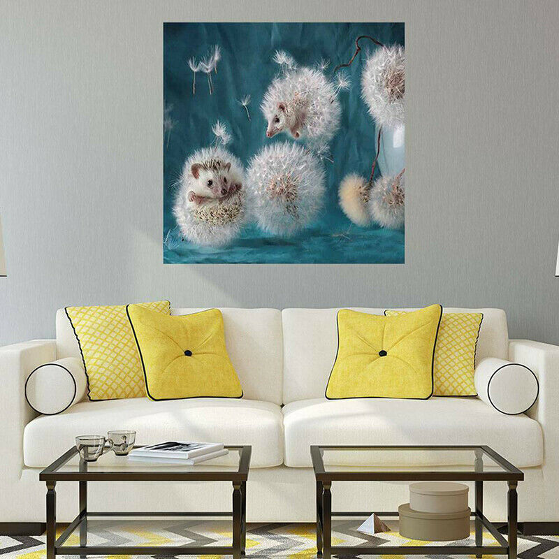 Hedgehog 5D Diamond Painting Full Drill Embroidery Cross Stitch Art Craft Kit HN
