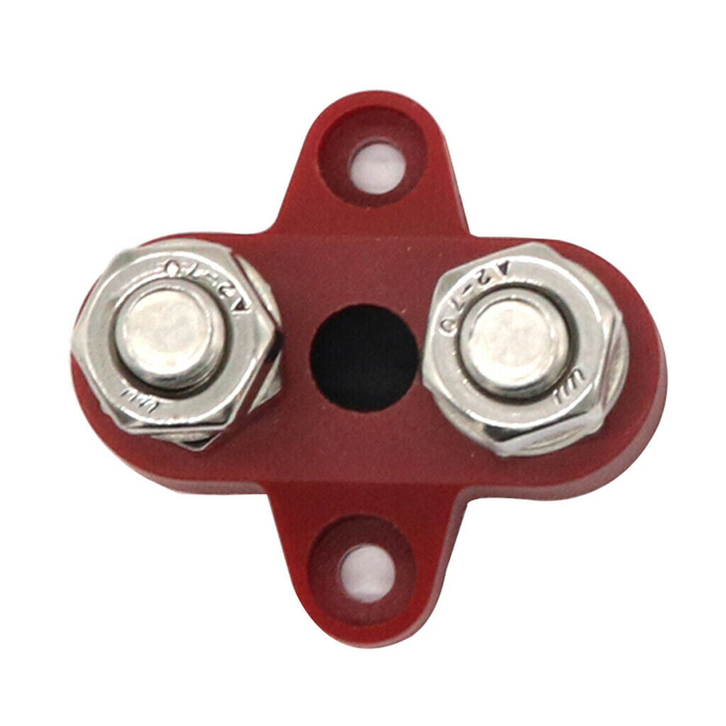 1 Piece Red Terminal Block Power Distribution Block Power Connection Block