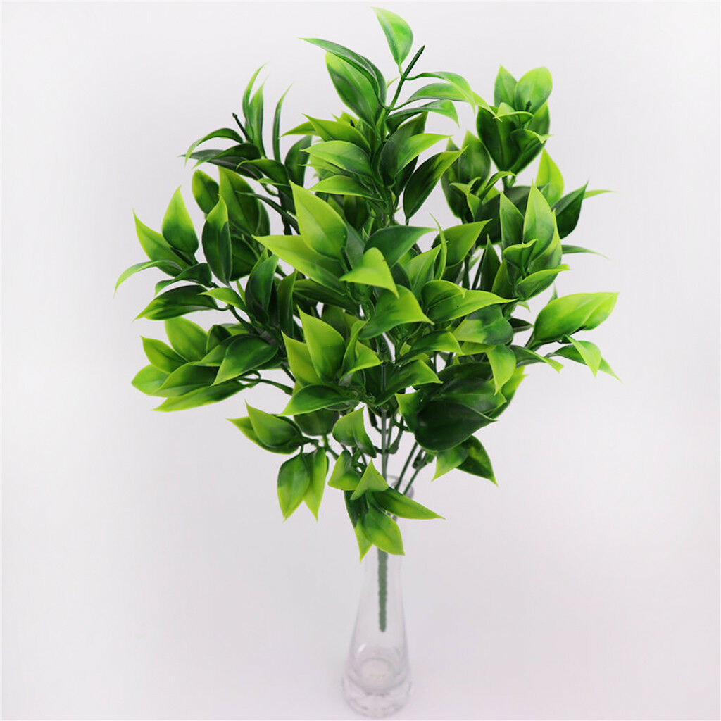 Artificial Plant Green Bush Shrub Grass Vine Plants Decor Home