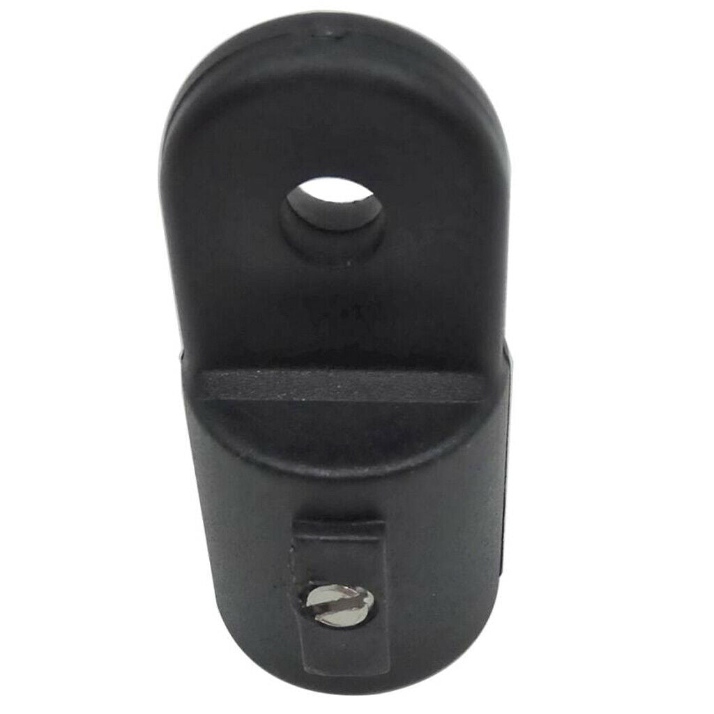 Boat Bimini Fittings Top Cover   Eye End Nylon Black (Outside Version for