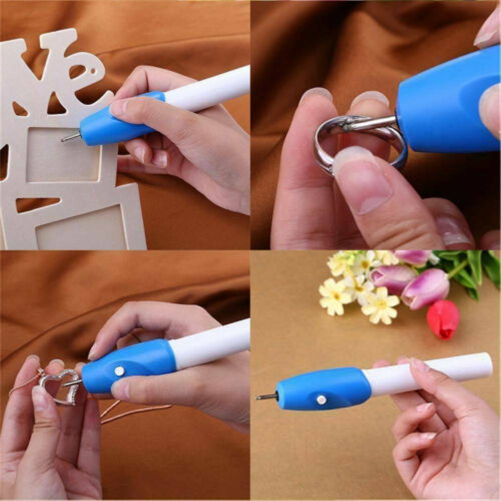 New Cordless Electric Engraving Pen Carve Tool for DIY Jewelry Metal Wood Tool