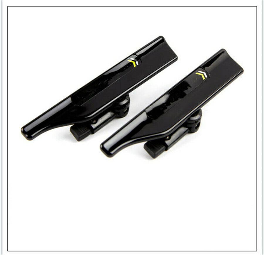 2Pcs Car Black Wiper Stand Windshield Wiper Wiper Blade Protector Spoiler Wing