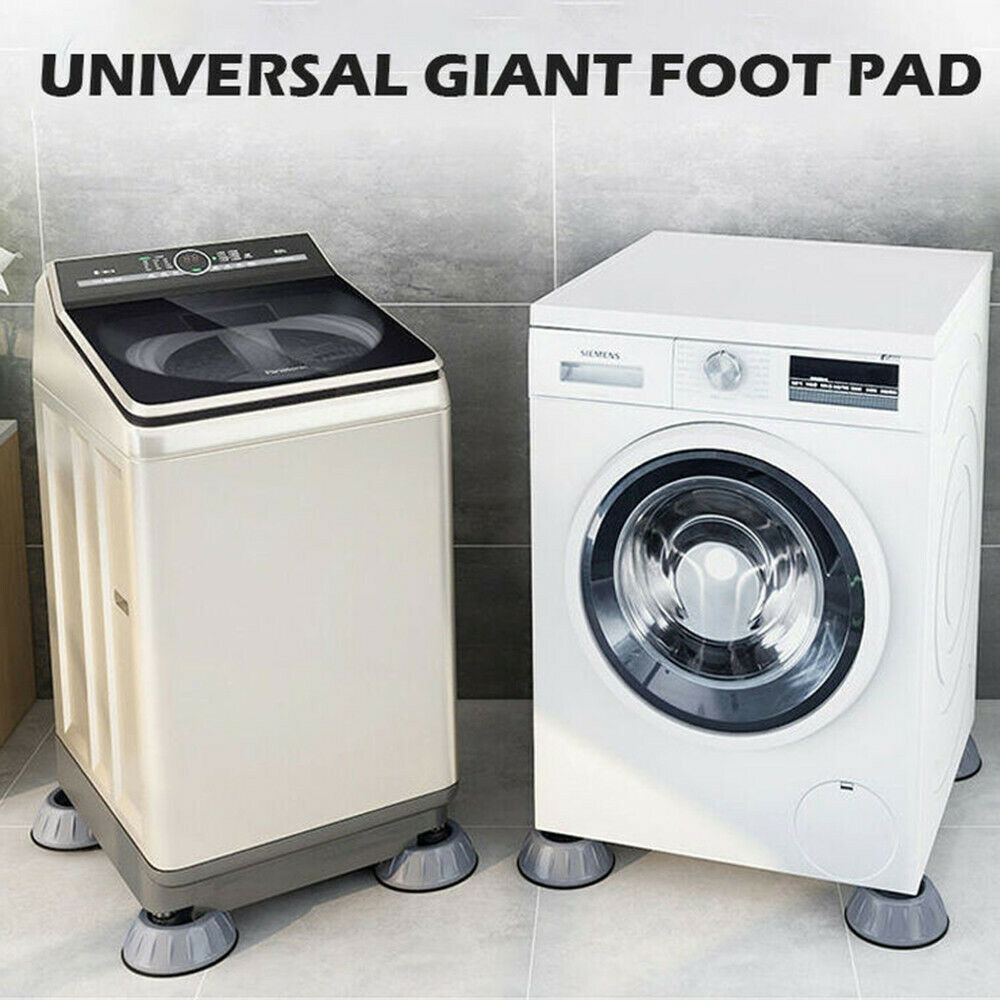 Hot 4Pcs Anti Vibration Feet Pad Mats Washing Machine Non Slip Shock Proof Kit