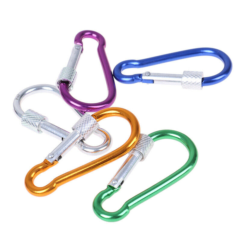 5pcs/set Carabiner Mini Gourd-Shaped Aluminum Alloy Keychain Clip TDTMKBUKH XC