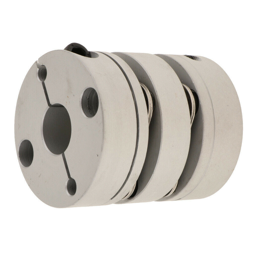 55 x 65mm CNC Stepper Motor Jaw Shaft Coupler 6.35mm Aluminum Flexible Jaw