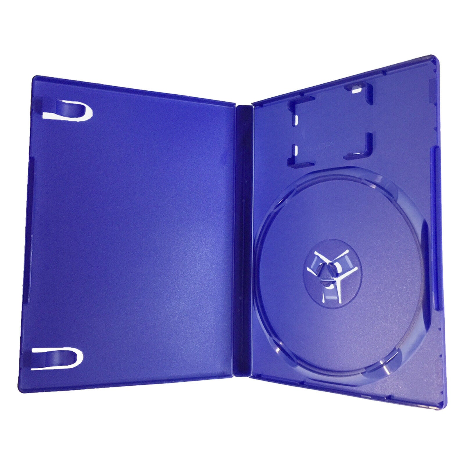 Game case for PS2 replacement Sony retail disc holder box - 10 pk Blue | ZedLabz