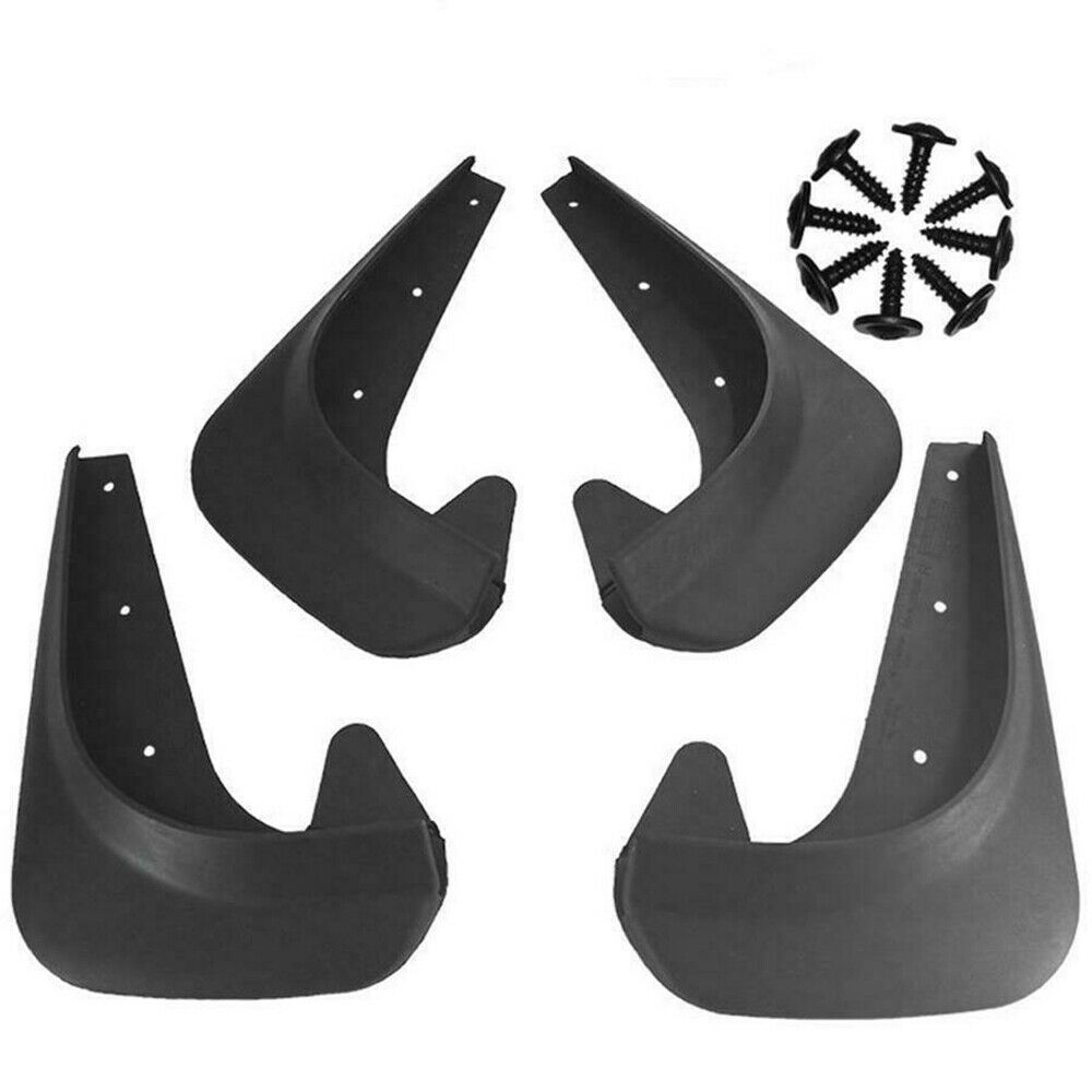 4Pcs High Grade EVA Plastic Fender Splash Guards Mud Flaps Mudflaps For Car SUV