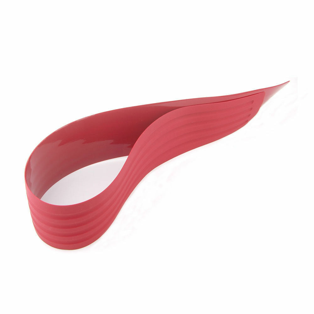 Red Door Sill Guard Car SUV Body Bumper Protector Trim Cover Protective Strip