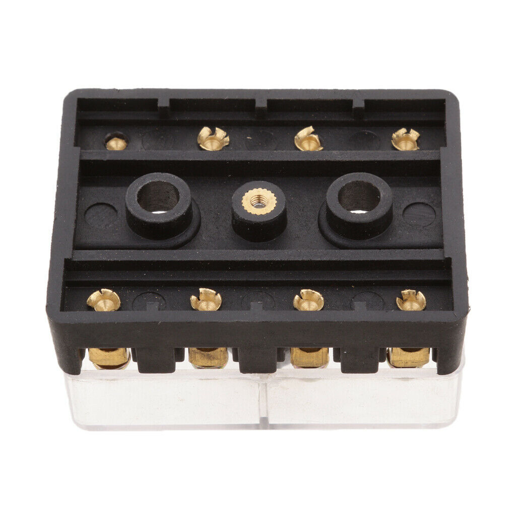4 Way Universal Truck Circuit GBC Fuse Box Screw Block Holder