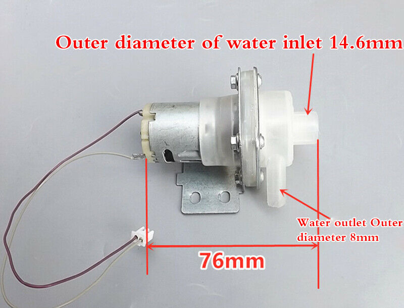 DC 9V small water pump magnetic circulation large flow centrifugal pump