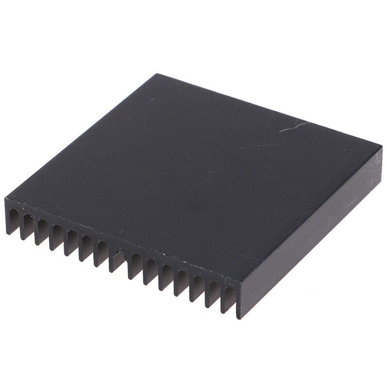 1pcs 60*60*10mm Black Aluminum Radiator Motherboard Chip Heatsink Y Fx