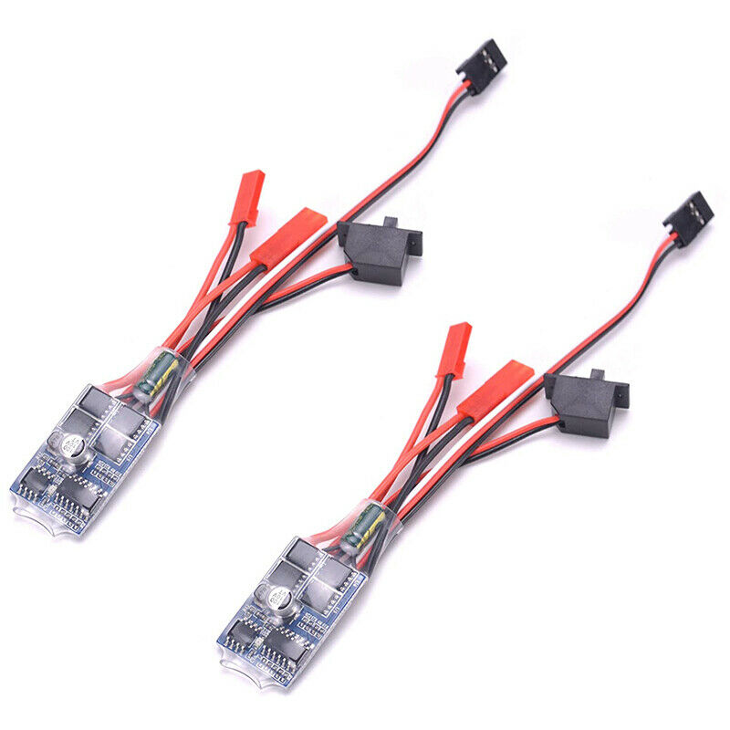 30A ESC Brushed Electric Speed Controller for DIY Mini RC Car or Boat Tank witH7