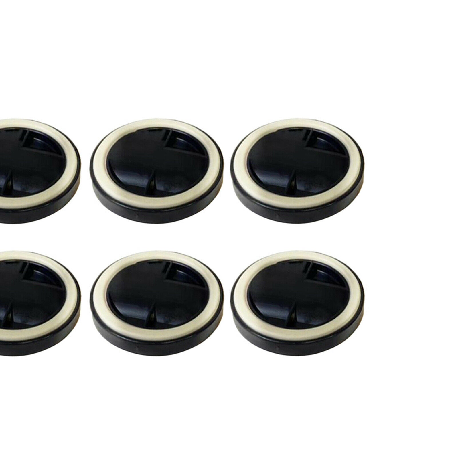 Polypropylene Chair Leg Caps Reduce Noise 8pcs Round Pad No Need to Stick