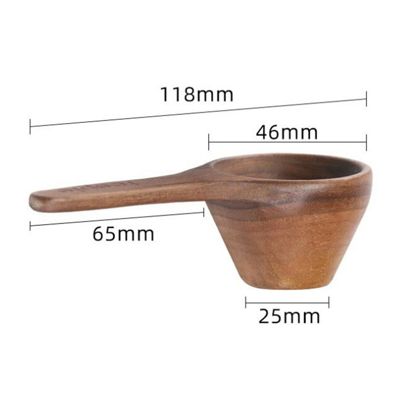 Wooden Coffee Scoop Measuring Spoon for Coffee Bean Ground Beans Tea