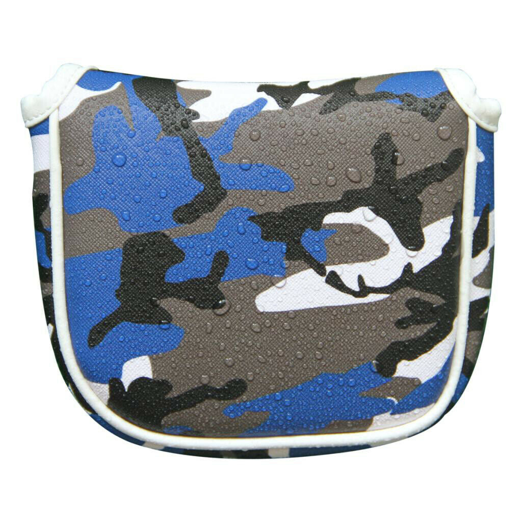 Golf Mallet Putter Head Cover Protector Bag Guard w/ Magnetic Closure