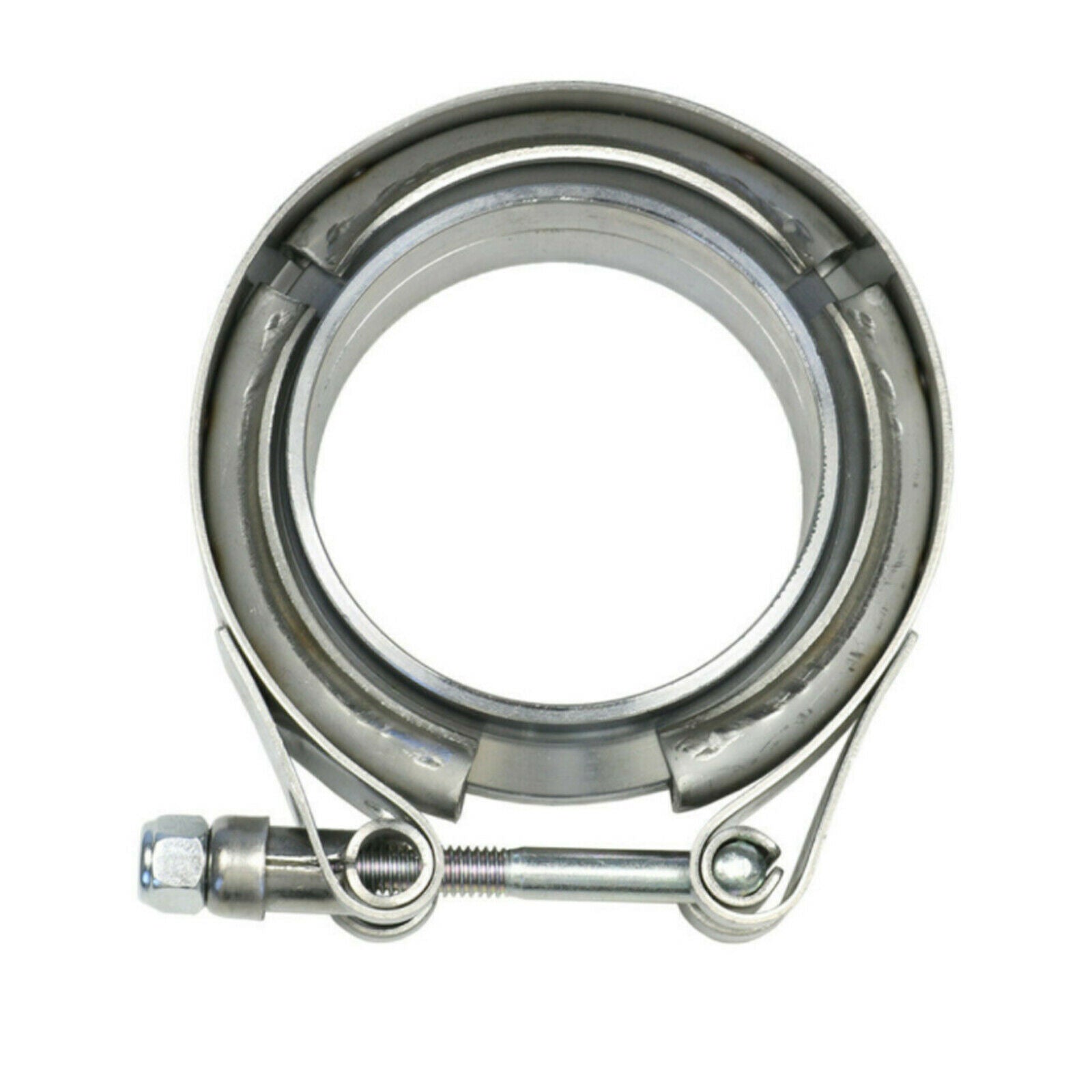 Universal 4 Inch Stainless Steel V-Band Turbo Downpipe Exhaust Clamp Vband