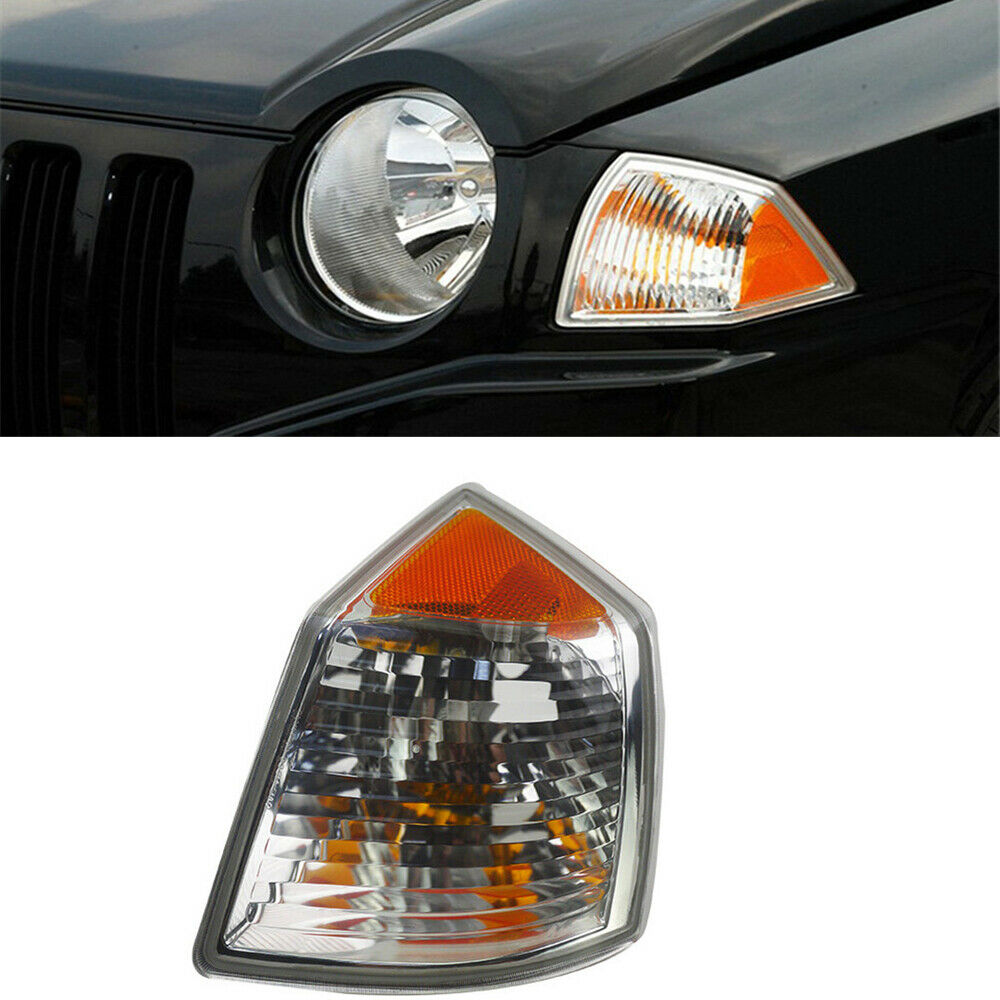 Car Left Parking Turn Signal Corner Light No Bulb For 2007-2010 Jeep Compass