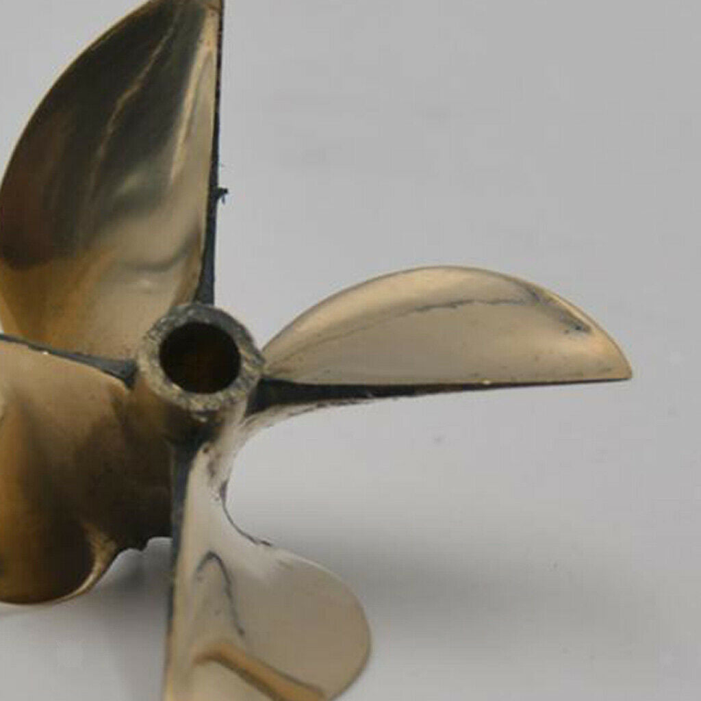 Racing Boat 4-Blade Propeller 67mm Diameter For 6.35mm 1/4" Prop Shaft Boat