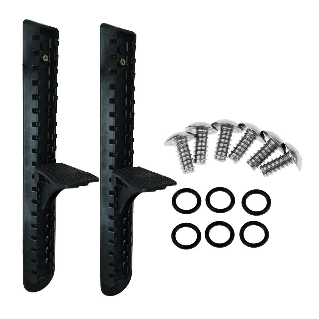Kayak Foot Pegs 1 Pair Set of 2 Boat Direction Control for Direction Control