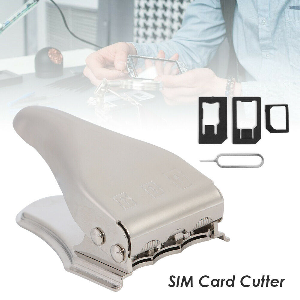 3 in 1 Nano Mini Micro SIM Card Cutter Mobile Phone Manual Modify Tools @